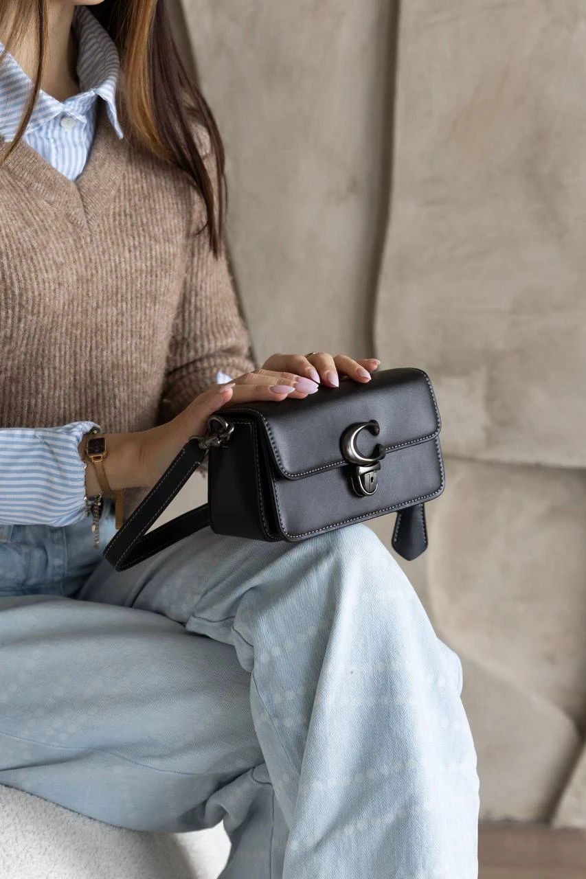 Coach Studio Baguette Black