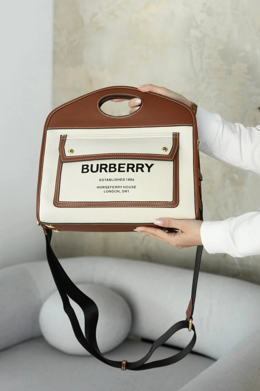 Burberry Pocket Brown/Canvas