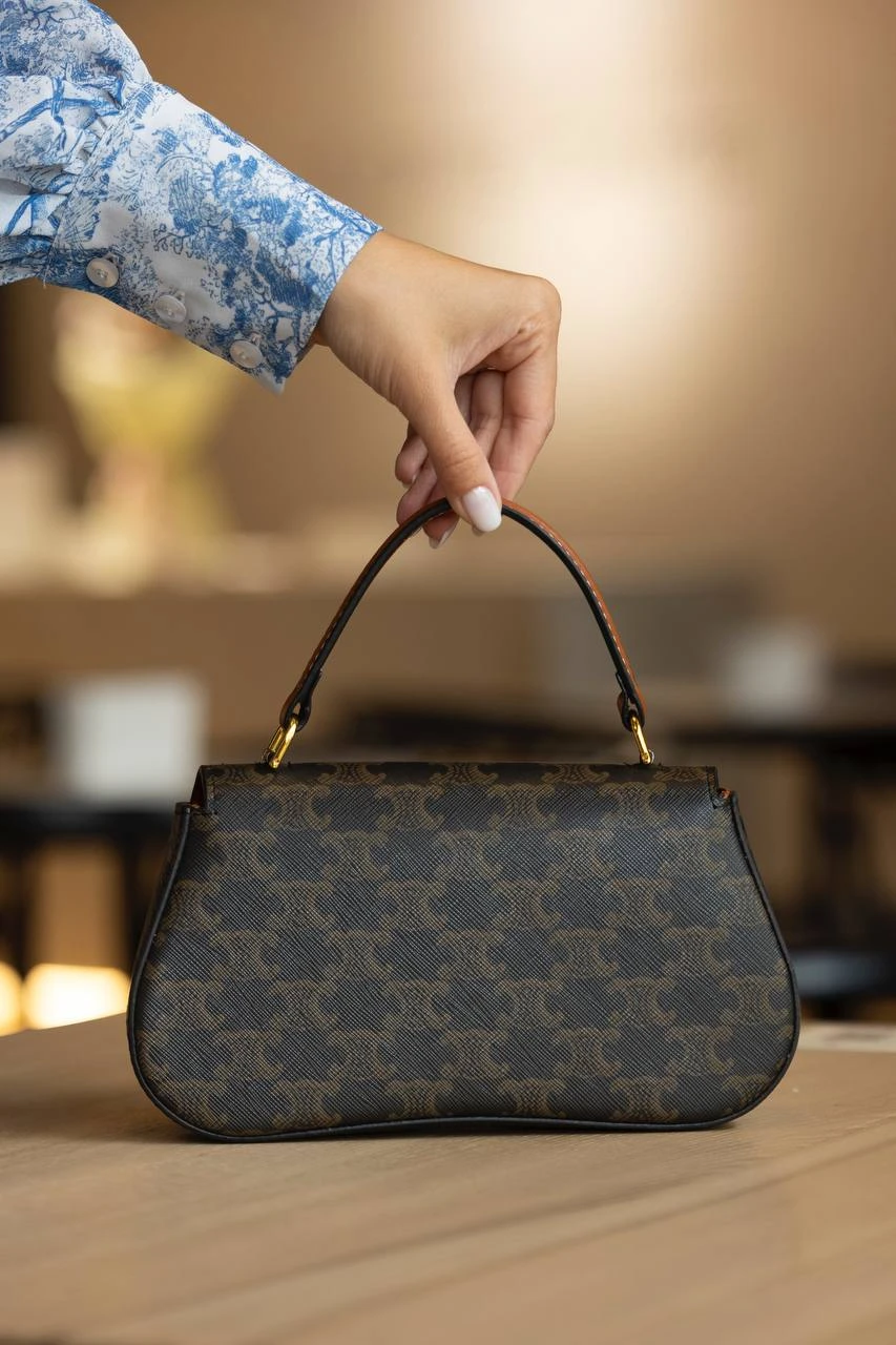 Celine Lola Triomphe Brown/Gold - Зображення 5