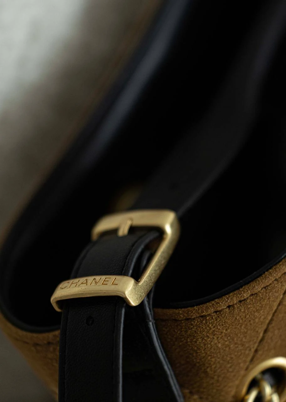 Chanel 25 Hobo Black/Brown/Gold - Зображення 9