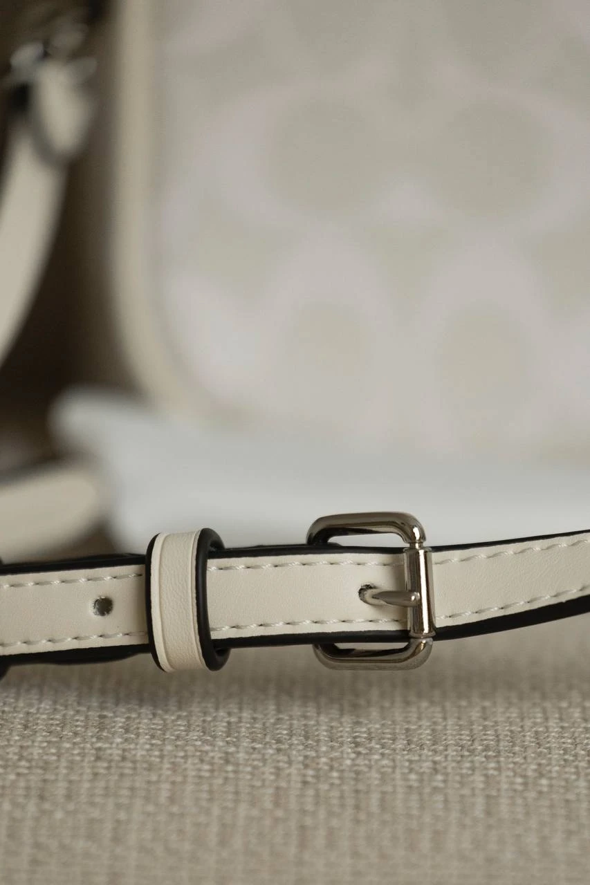 Coach Rowan Satchel White/Silver - Зображення 8