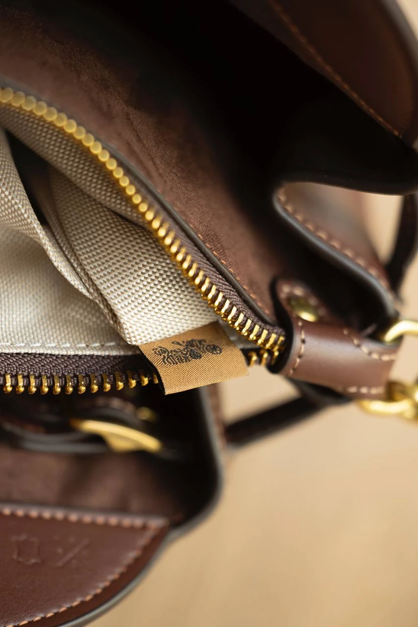 Coach Soft Empire Carryall Bag 28 Brown/Gold - Зображення 10