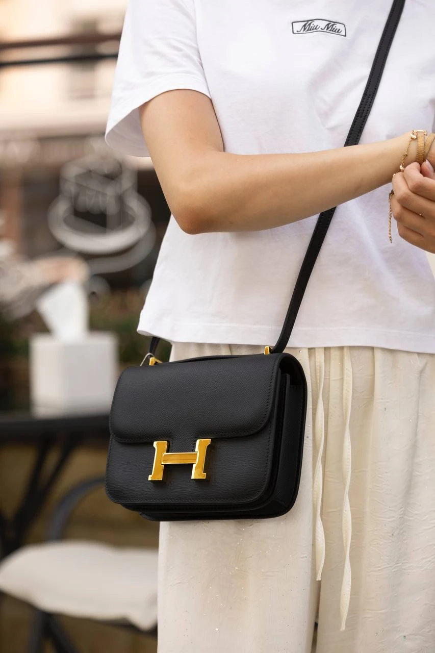 Hermes Constance 18 Epsom Black/Gold - Зображення 5
