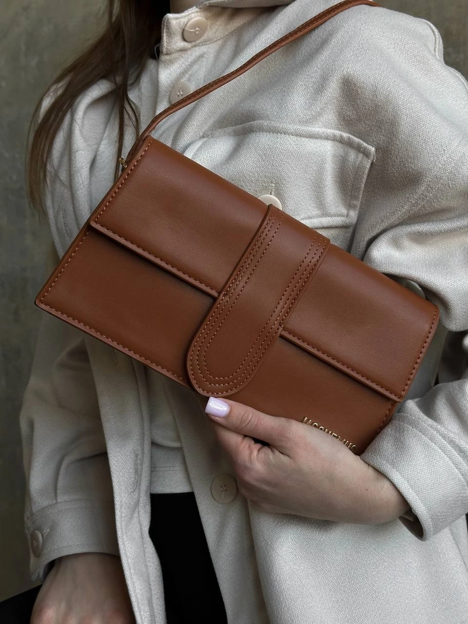 Jacquemus Le Bambino Light Brown/Gold - Зображення 2