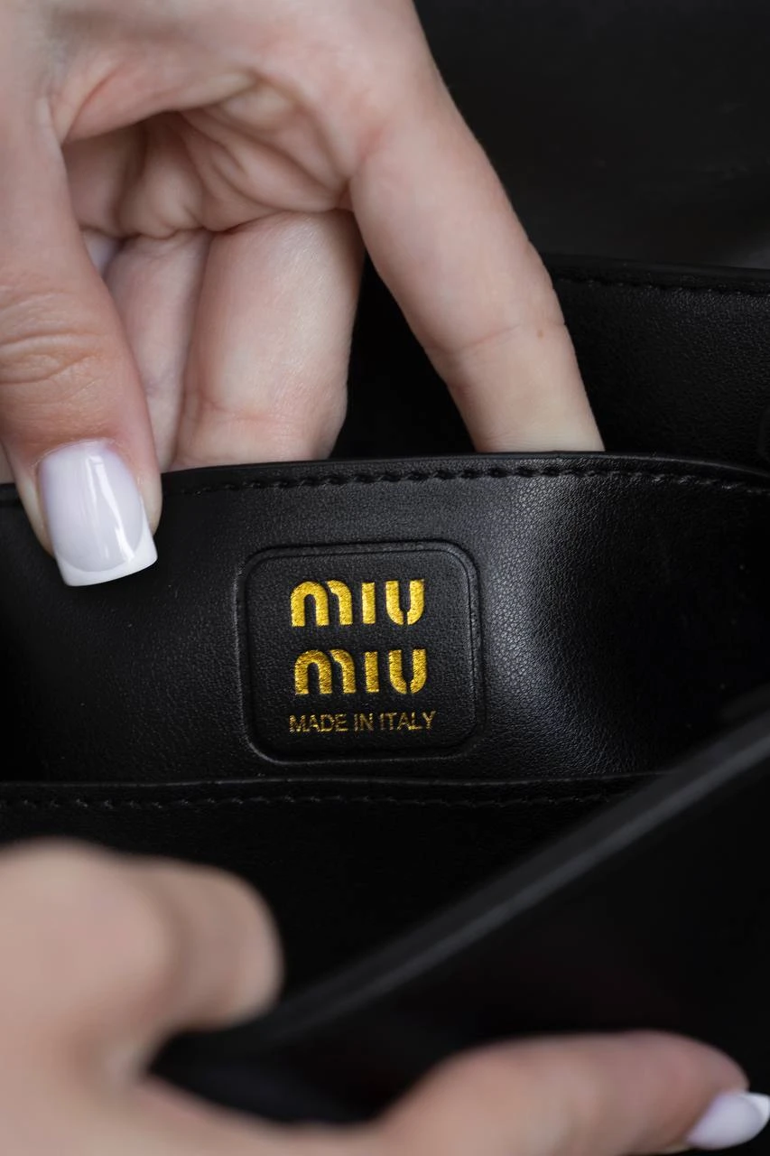 Miu Miu Nappa Black/Gold - Зображення 5